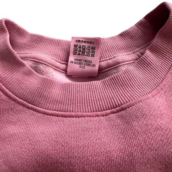 PINK Victoria's Secret Hello from Texas Oversized Sweatshirt Size Medium - Picture 8 of 8